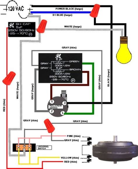 How should i wire a ceiling fan remote where two. 3 Speed Fan Switch Schematic
