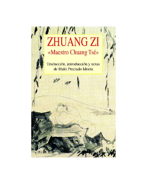 Zhuang Zi Maestro Chuang Tse