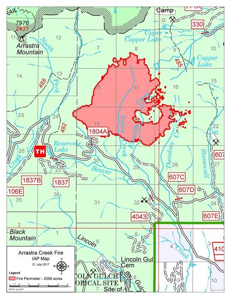 Updated Arrastra Creek Fire Near Lincoln Grows Exponentially Thursday