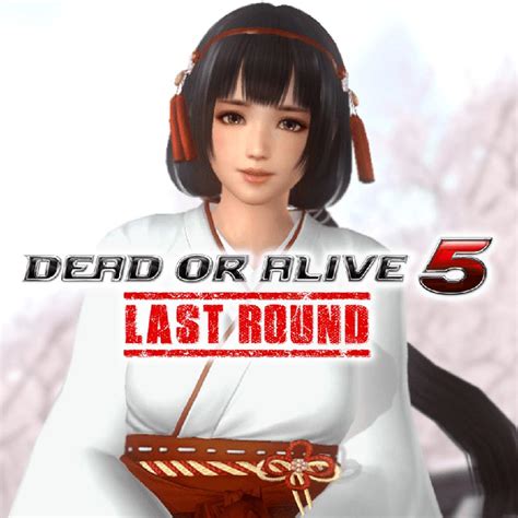Dead Or Alive 5 Last Round Shrine Maiden Costume Naotora Ii 2017 Playstation 4 Box Cover