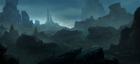 Underworld Meadow Concept Art Sci Fi Scene Fantasy Awesome