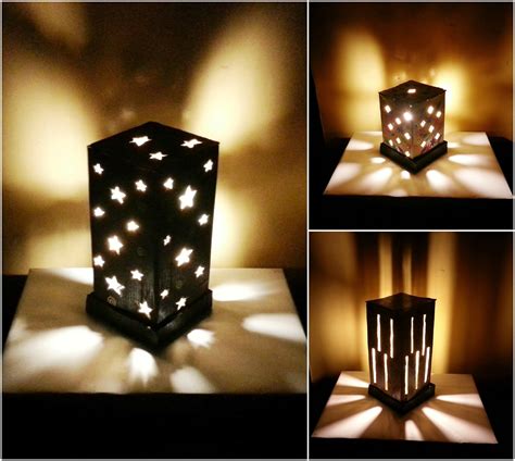 Would this work for a large shade that covers a floor lamp? Diy Cardboard Lamp Shade · How To Make A Lamp / Lampshade ...