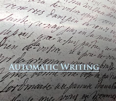 Automatic Writing Kemila Zsange Hypnotherapy And Counselling