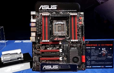 Asus Rog Rampage Iv Extreme Is A Big Monster Motherboard