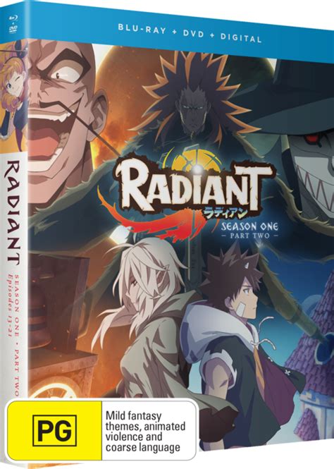 Radiant Part 2 Eps 13 21 Dvd Blu Ray Combo Blu Ray Madman