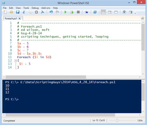 Basics Of Powershell Looping Foreach Scripting Blog Archived