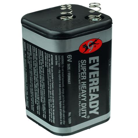 Eveready 1209 6v Lantern Battery Battery Mart