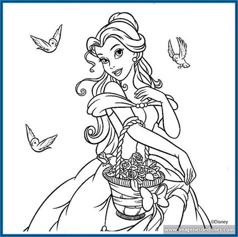 Dibujos De Princesas Disney Para Colorear E Imprimir Gratis Trees To Riset