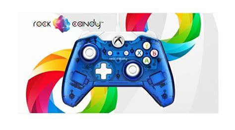 Microsoft Rock Candy Wired Controller For Xbox One Blue Xcite