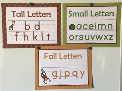 Handwriting Tips And Tricks For Letter Sizing Wootherapy