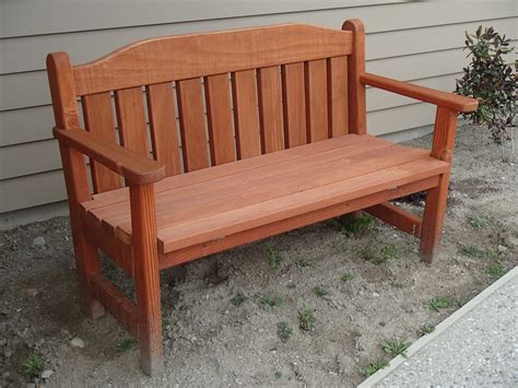 60 garden bench ideas (photos). Garden bench made from decking offcuts | Bunnings Workshop ...