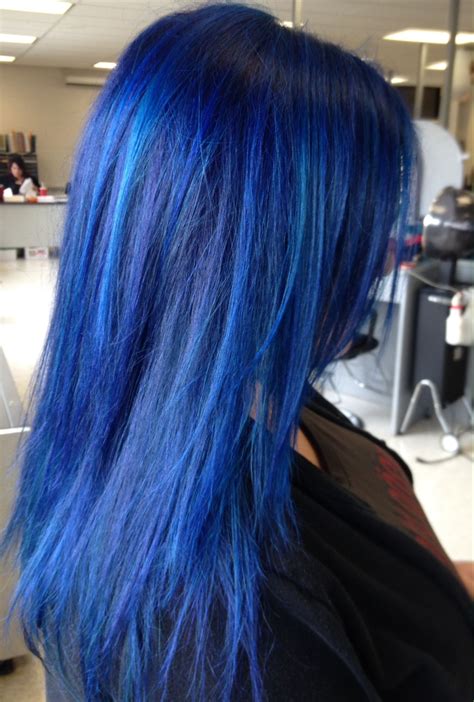 37 New Inspiration Hair Color Vivid Blue