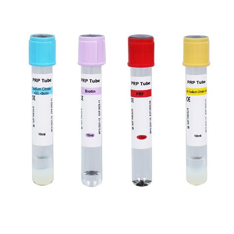 Prf Prp Tubes Acd Solution A And Gel And Biotins 10 Ml China Prf Prp