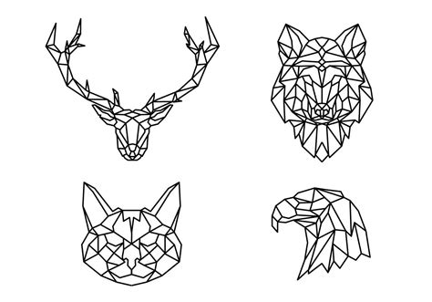 Line Drawing Of Animals