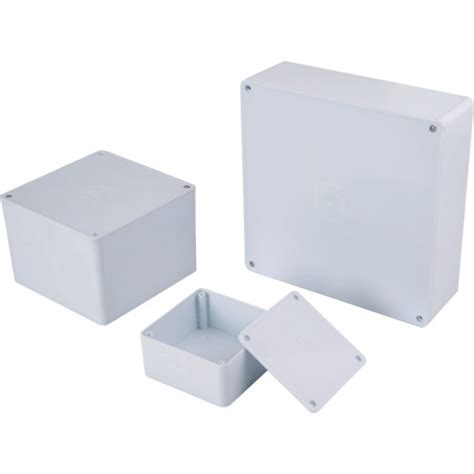 Trust Plastic Junction Box With Flat Cover Electrical Accessories