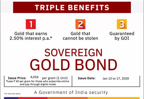 How to invest in sovereign bond scheme? Sovereign Gold Bond - January 2020 - How To Buy, Tax ...