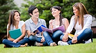 Students Wallpapers-c347o4h - Campus Happy College Students - 1366x768 ...