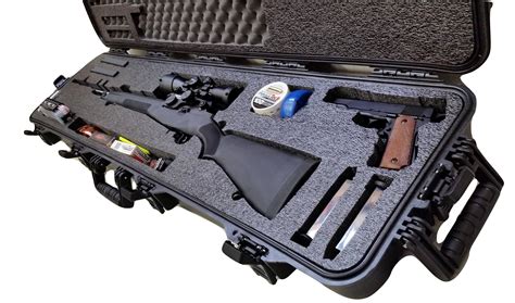 Case Club Waterproof Springfield M1a Rifle Case With Silica Gel