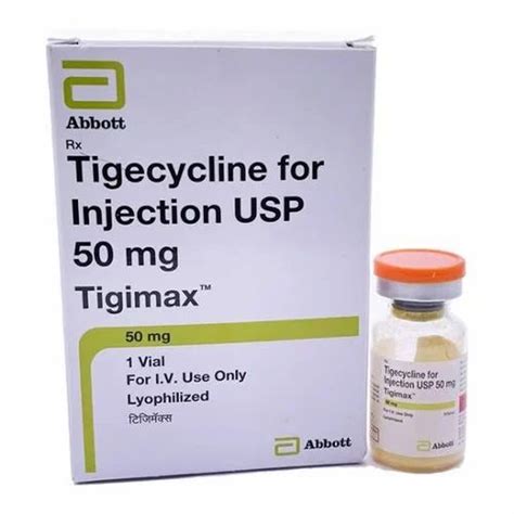 Tigimax Tigecycline 50mg Injection 1 1 Prescription At Rs 1200 Piece