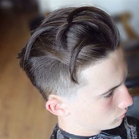 Those having a diamond, wide or round face shape can try this hairstyle as a better option, where the hair is combed over and styled with a hard side part. 35 White Boy Haircuts (2021 Guide)