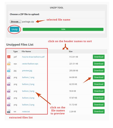 Your files are not sent to the server, it is runs directly in your browser! How to Decompress Files using Free Online Unzip Tool