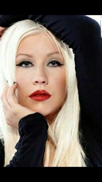 Red Lips 👄 Christina Aguilera Beautiful Christina Christina María