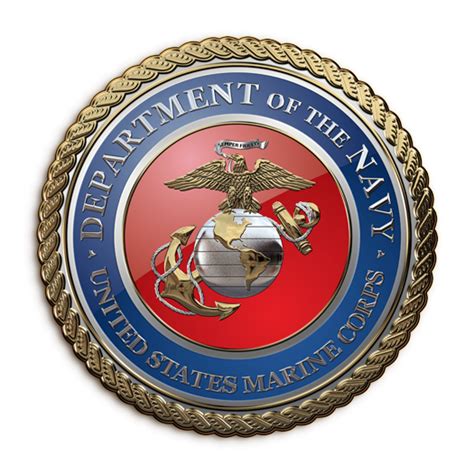 Military Insignia 3d Seal Of The United States Marine