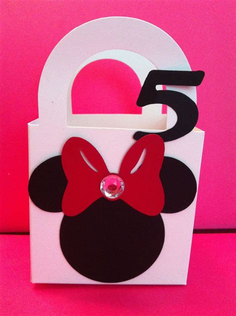 Minnie Mouse Favor Boxes 10 By Jenspartycreations On Etsy 1000