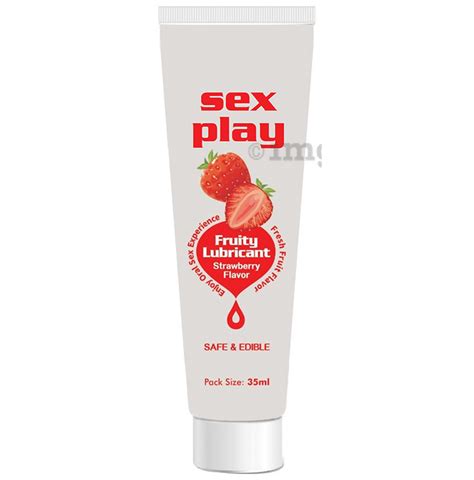 Sex Play Fruity Lubricant Strawberry Buy Tube Of 350 Ml Gel At Best