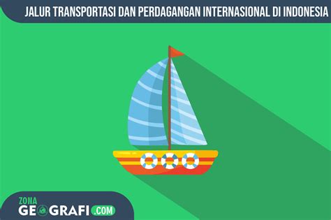Perkembangan jalur transportasi dan perdagangan internasional di