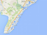 Map Of Nj Shore Towns - Maps For You