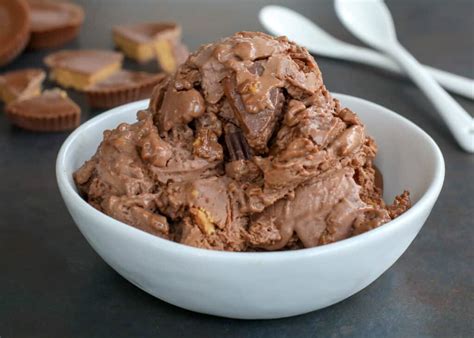Chocolate Peanut Butter Ice Cream Barefeet In The Kitchen