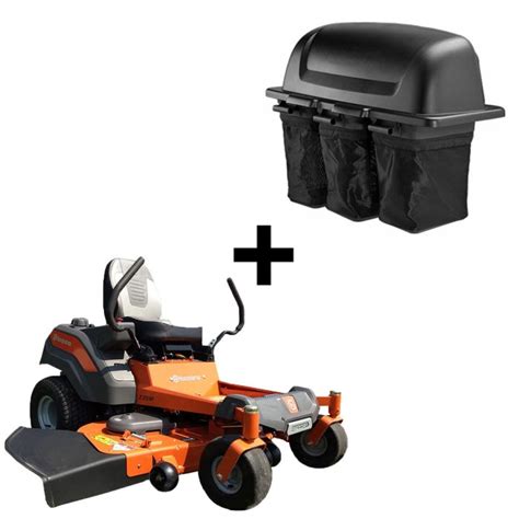 Husqvarna Z254f Zero Turn Lawn Mower 54 Kohler Bagger Package