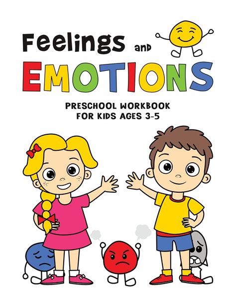 Buy Feelings And Emotions Workbook For Kids Ages 3 5 Preschool