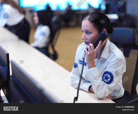 Female Security Guard Image And Photo Free Trial Bigstock