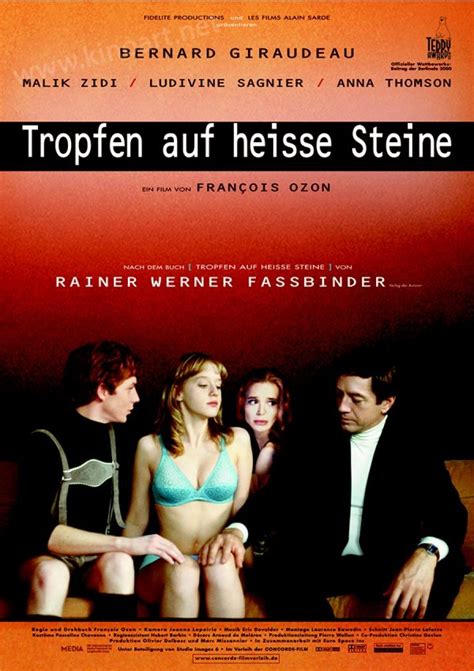Tropfen Auf Heisse Steine Deutsches A1 Filmplakat 59x84 Cm Von 2000