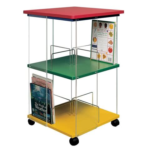 Bookcase On Casters Gopak Contemporary Plastic Not Specified