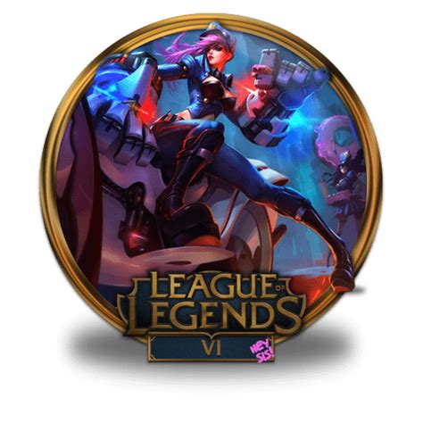 Vi Officer Icon League Of Legends Gold Border Iconset Fazie69