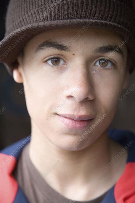 Portrait Of Teenage Boy Stock Image C0465897 Science Photo Library