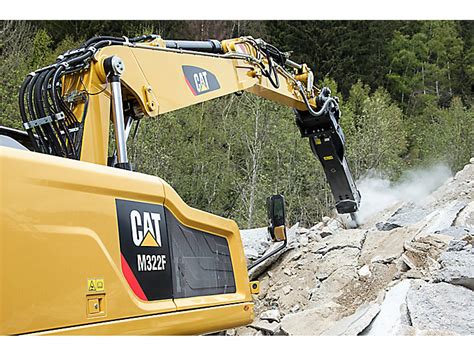 Cat M322f Wheeled Excavator Caterpillar