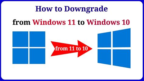 How To Downgrade Windows 11 To Windows 10 Go Back Windows 10 From