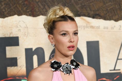 Millie Bobby Brown Continues Her Blonde Era With A Platinum Refresh