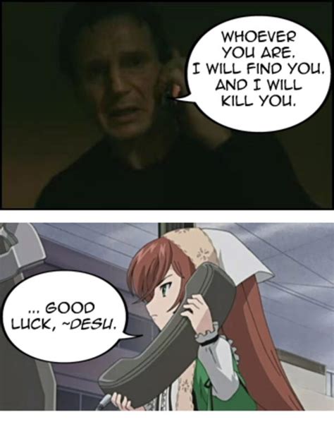 Read or print original i will be here for you lyrics 2021 updated! Liam Neeson Vs. Suiseiseki | I Will Find You And I Will ...