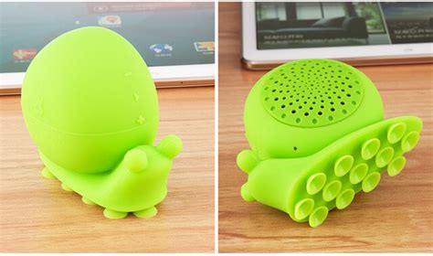 Creative Design Snail Shape Portable Wireless Bluetooth Outdoor Stereo