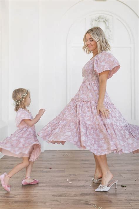 Maisie Dress Dresses Light Summer Dresses Pink Floral Dress