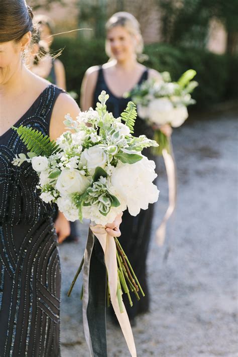 However, couples can expect to save up to $5,000 by. Cascading Bridal Bouquet & White Bridesmaids Bouquets: How ...