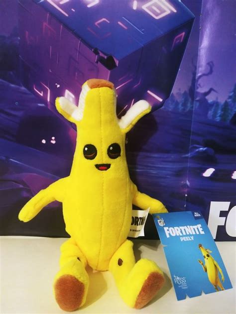 Fortnite Peely Russ Jawares 8 Inch Stuffed Animal Epic Games Game