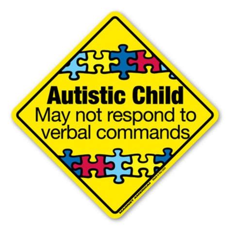 Autism Safety Decal