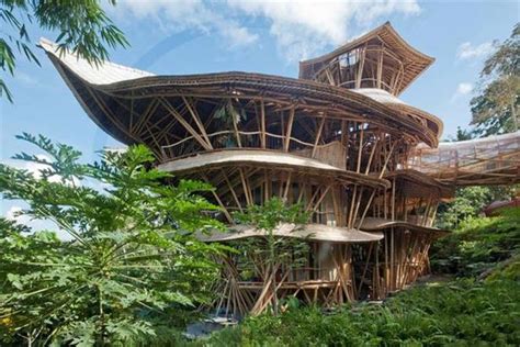 1. Bamboo Jungle House
