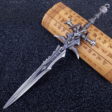 World Of Warcraft Frostmourne Sword Lich King Arthas Metal Blade Weapon